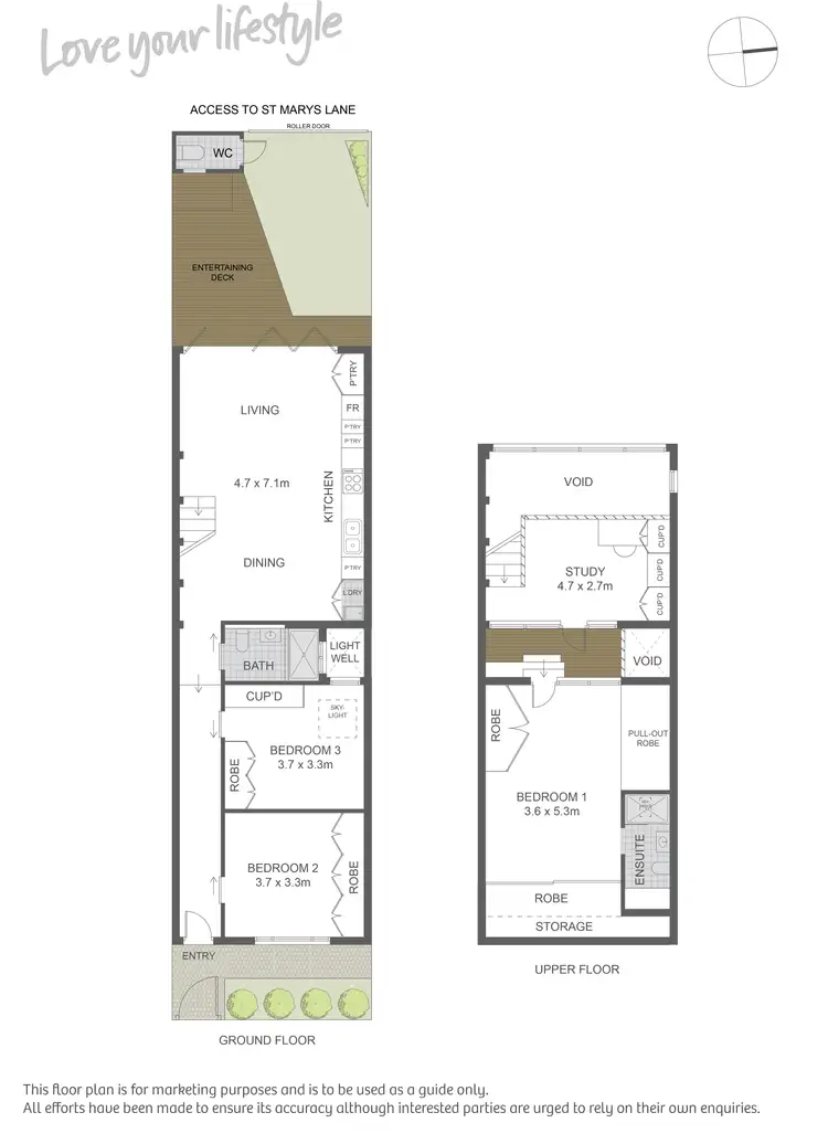 Floorplan of Homely house listing, 47 St Marys Street, Camperdown NSW 2050