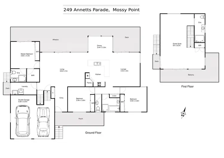 Floorplan of Homely house listing, 249 Annetts Parade, Mossy Point NSW 2537