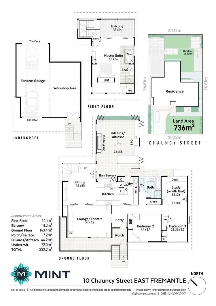 Floorplan of Homely house listing, 10 Chauncy St, East Fremantle WA 6158
