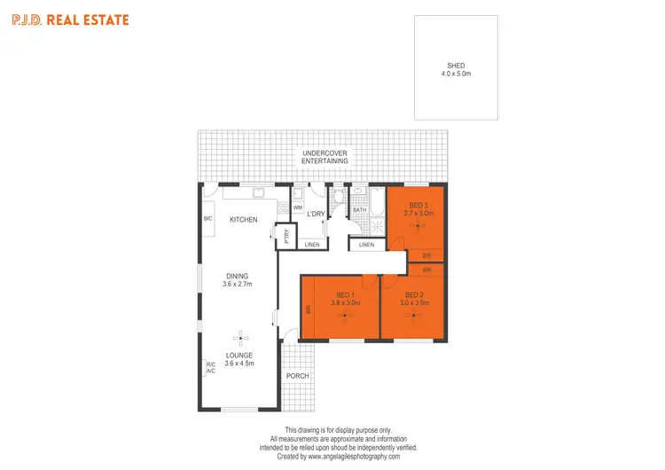 Floorplan of Homely house listing, 18 David Street, Mccracken SA 5211