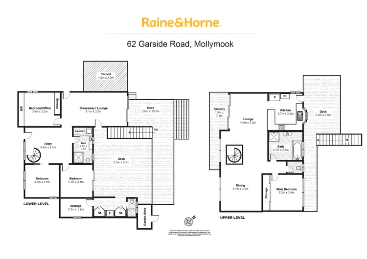 Floorplan of Homely house listing, 62 Garside Road, Mollymook Beach NSW 2539
