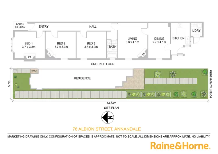 Floorplan of Homely house listing, 76 Albion Street, Annandale NSW 2038