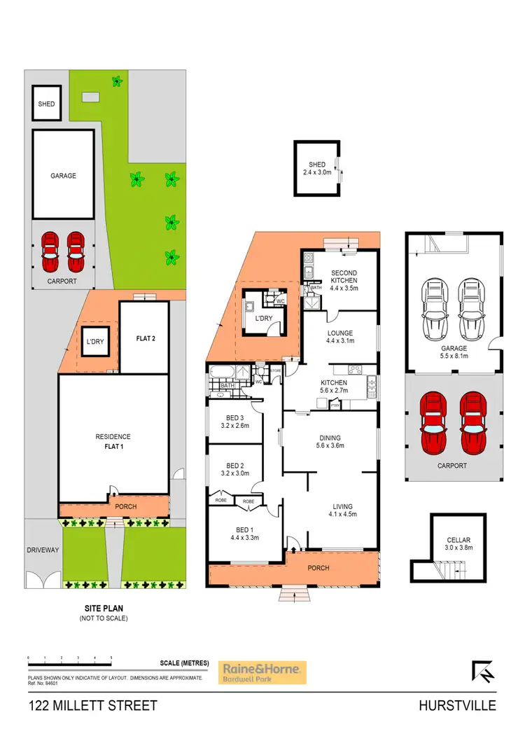 Floorplan of Homely house listing, 122 Millett Street, Hurstville NSW 2220