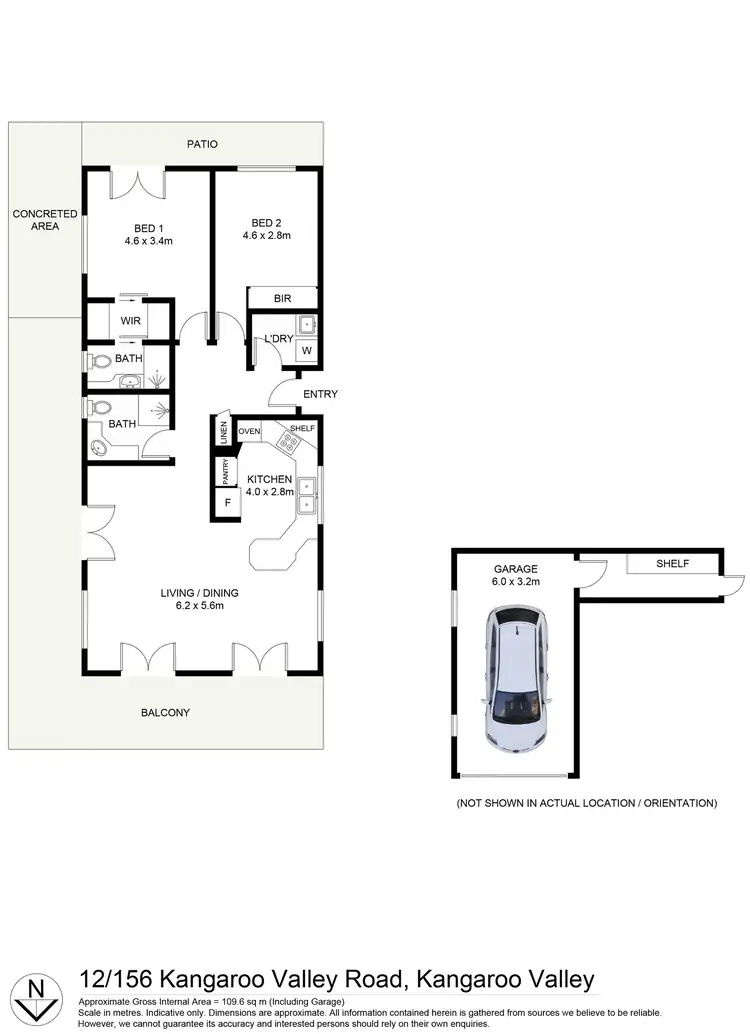 Floorplan of Homely house listing, 12/156A Moss Vale Road, Kangaroo Valley NSW 2577