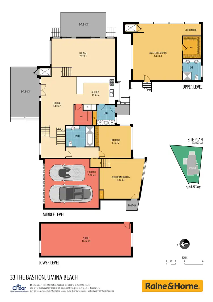 Floorplan of Homely house listing, 33 The Bastion, Umina Beach NSW 2257