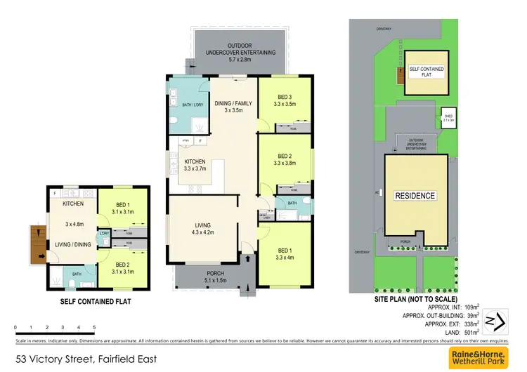 Floorplan of Homely house listing, 53 & 53B Victory Street, Fairfield East NSW 2165