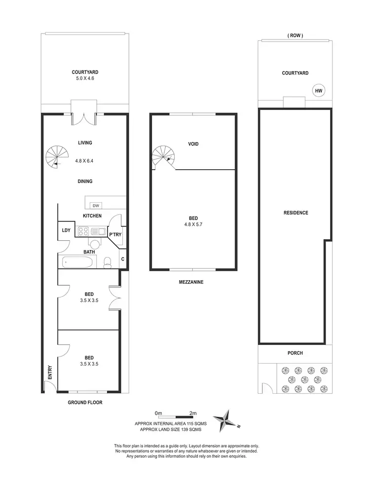 Floorplan of Homely house listing, 82 Chestnut Street, Cremorne VIC 3121
