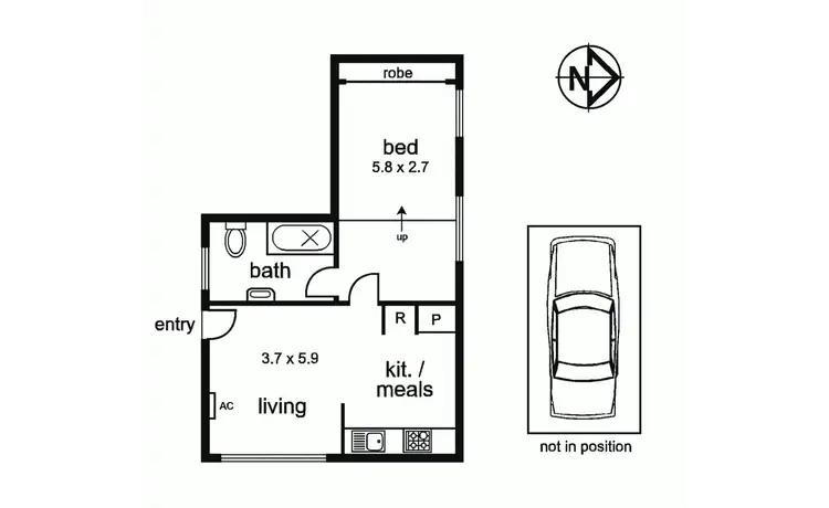 Floorplan of Homely apartment listing, 6/36 May Street, Preston VIC 3072