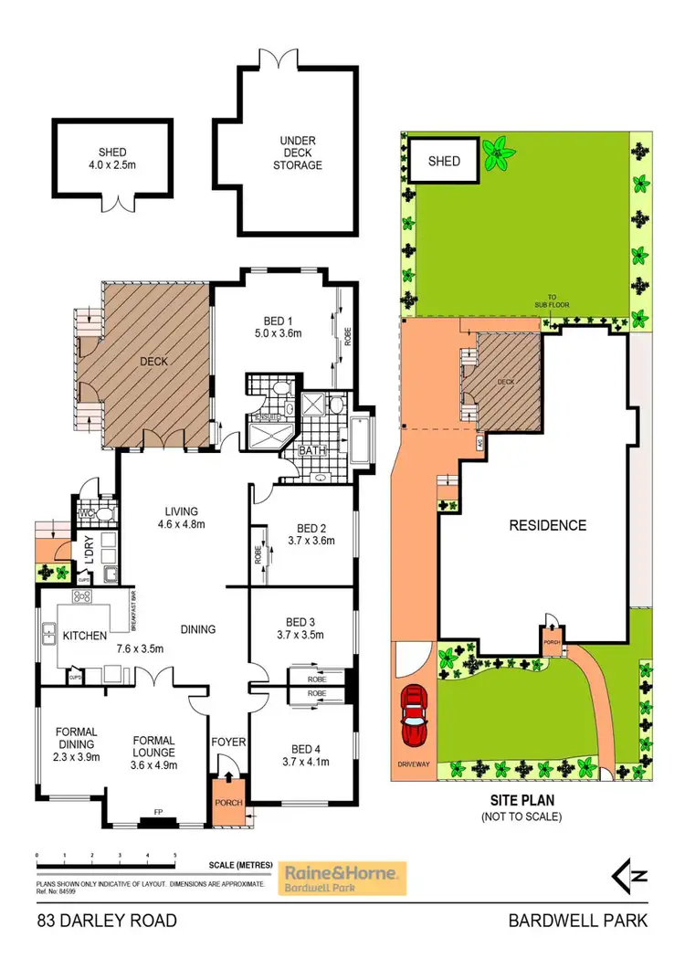 Floorplan of Homely house listing, 83 Darley Road, Bardwell Park NSW 2207