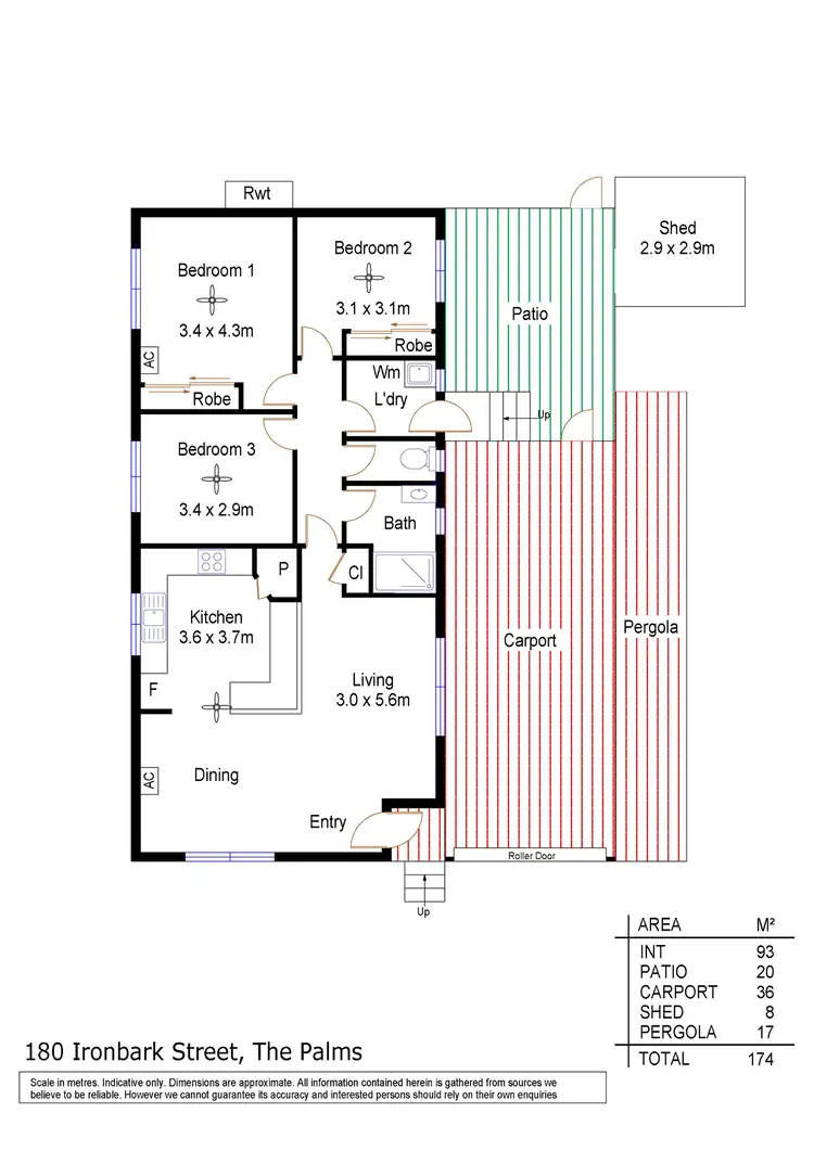 Floorplan of Homely house listing, 180/61 Supple Road, Waterloo Corner SA 5110