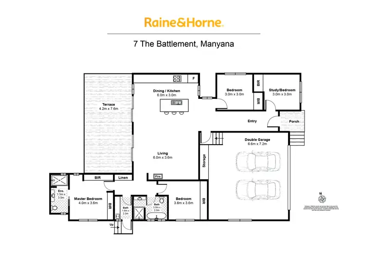 Floorplan of Homely house listing, 7 The Battlement, Manyana NSW 2539