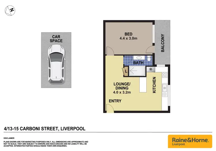 Floorplan of Homely house listing, 4/13 Carboni Street, Liverpool NSW 2170