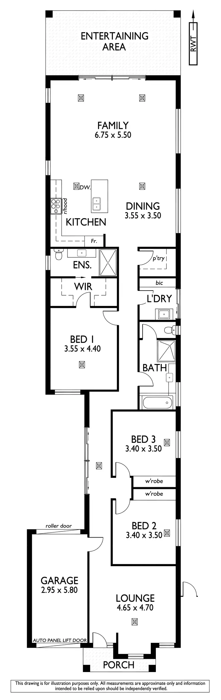 Floorplan of Homely house listing, 18 Daly Street, Kurralta Park SA 5037