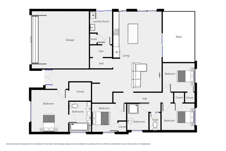 Floorplan of Homely house listing, 36 Swell Tce, Glenfield WA 6532