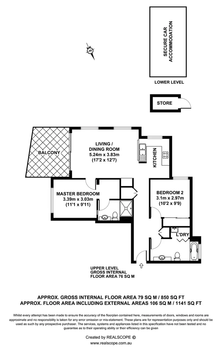 Floorplan of Homely apartment listing, 69/2 Campbell Street, Toowong QLD 4066