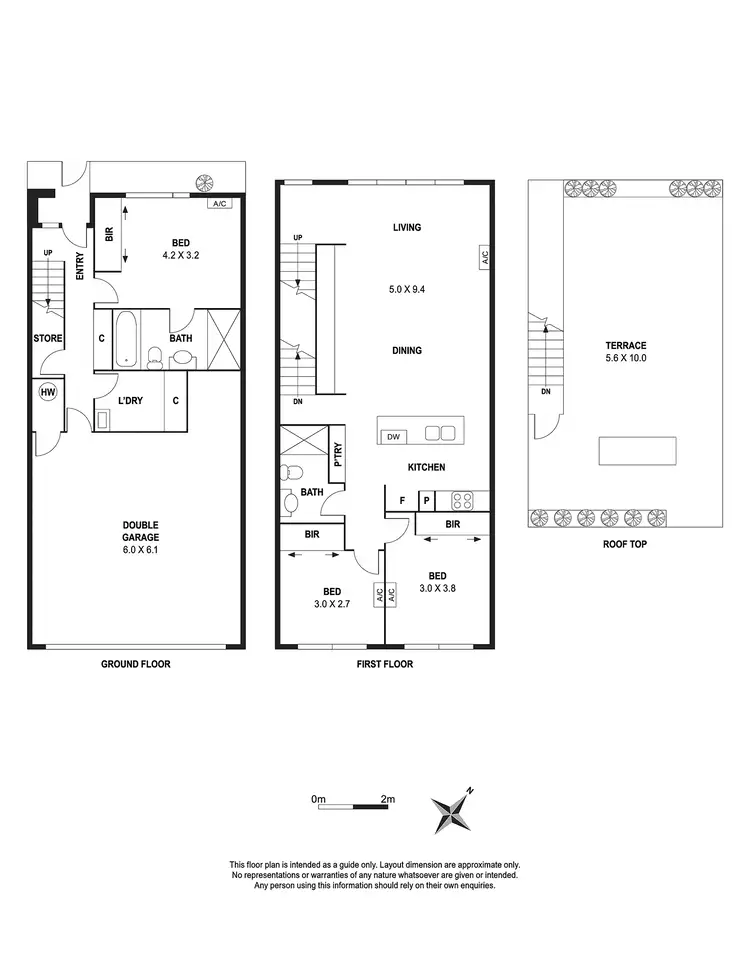 Floorplan of Homely townhouse listing, 10 Wertheim Street, Richmond VIC 3121