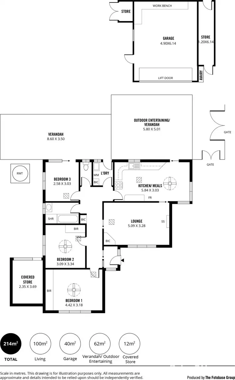 Floorplan of Homely house listing, 390 Beach Road, Hackham West SA 5163