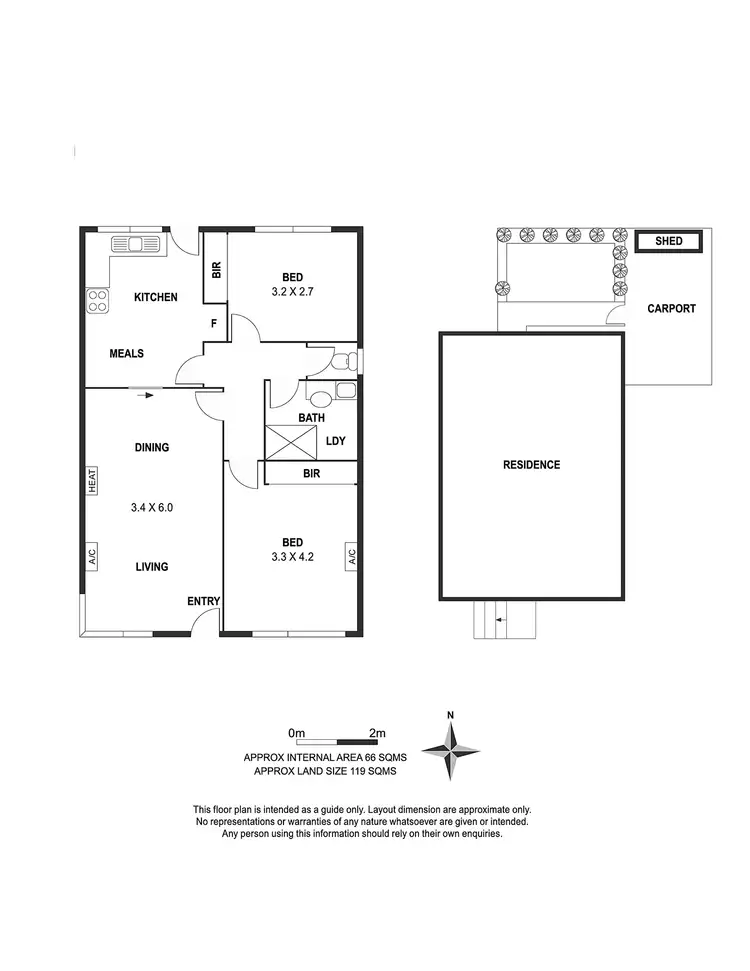 Floorplan of Homely unit listing, 2/5 Howden Street, Oakleigh East VIC 3166