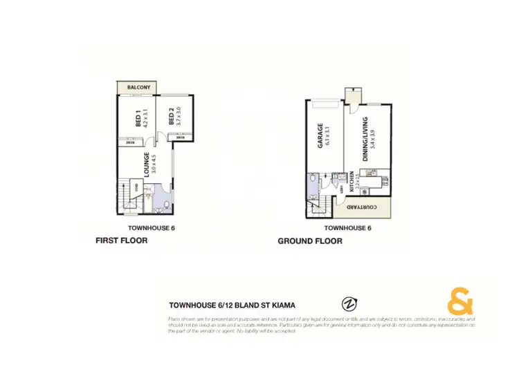 Floorplan of Homely house listing, 6/12 Bland Street, Kiama NSW 2533