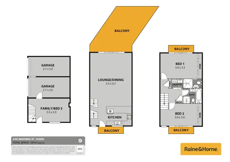 Floorplan of Homely townhouse listing, 4/62 Manning Street, Kiama NSW 2533