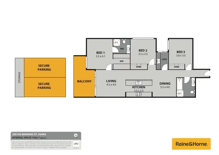 Floorplan of Homely apartment listing, 2301/65 Manning Street, Kiama NSW 2533