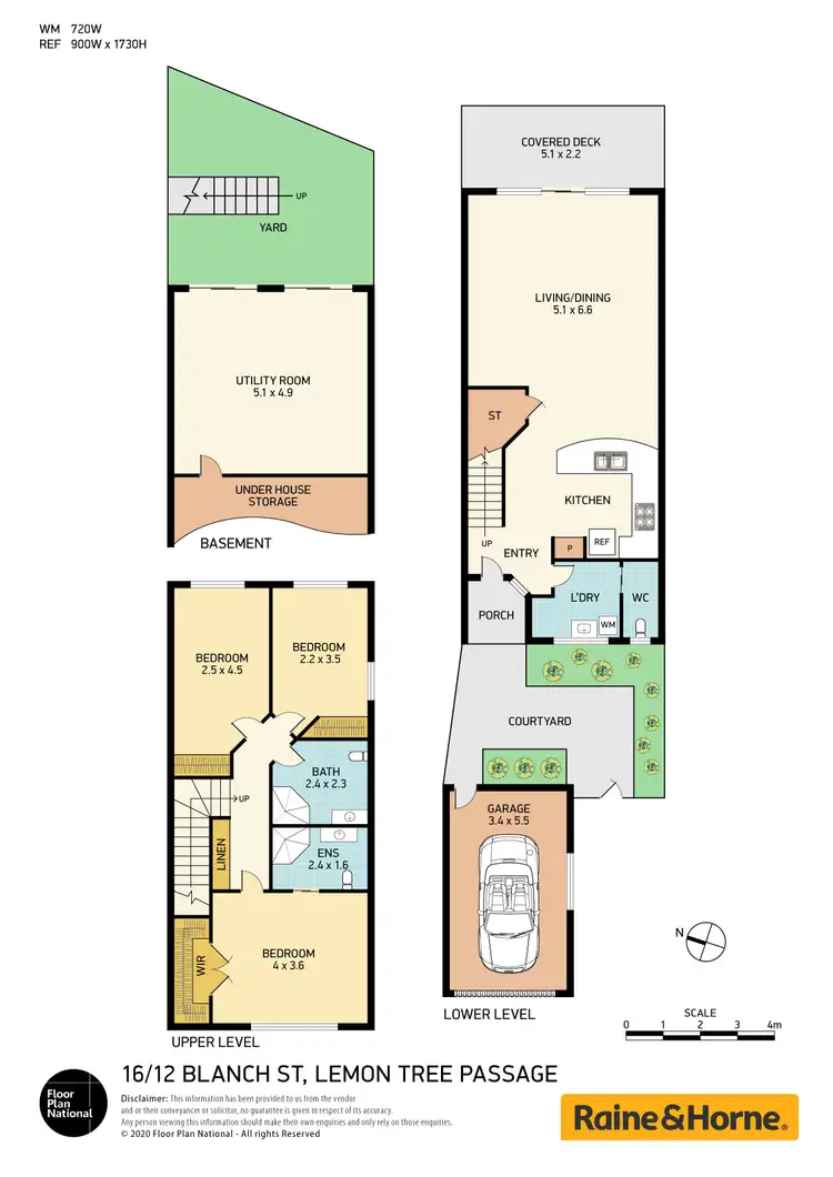 Floorplan of Homely townhouse listing, 16/12 Blanch Street, Lemon Tree Passage NSW 2319