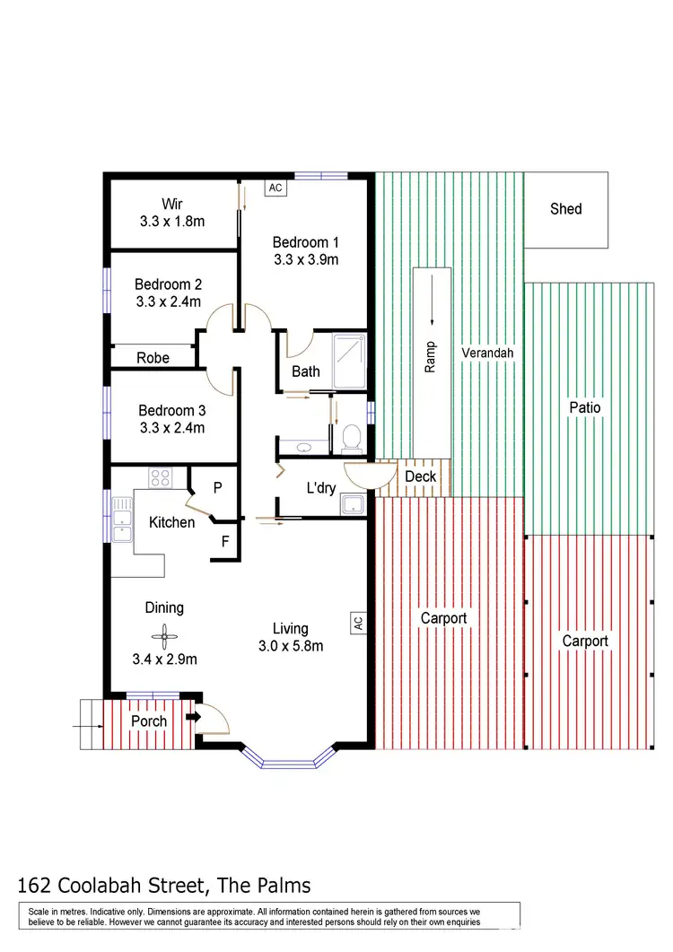 Floorplan of Homely house listing, 162/61 Supple Road, Waterloo Corner SA 5110