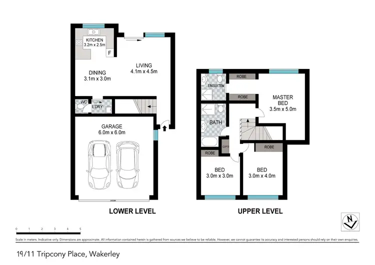 Floorplan of Homely townhouse listing, 29/11 Tripcony Place, Wakerley QLD 4154