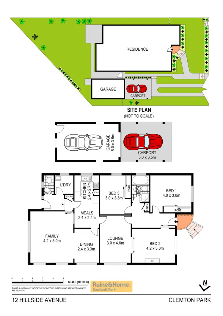Floorplan of Homely house listing, 12 Hillside Avenue, Clemton Park NSW 2206