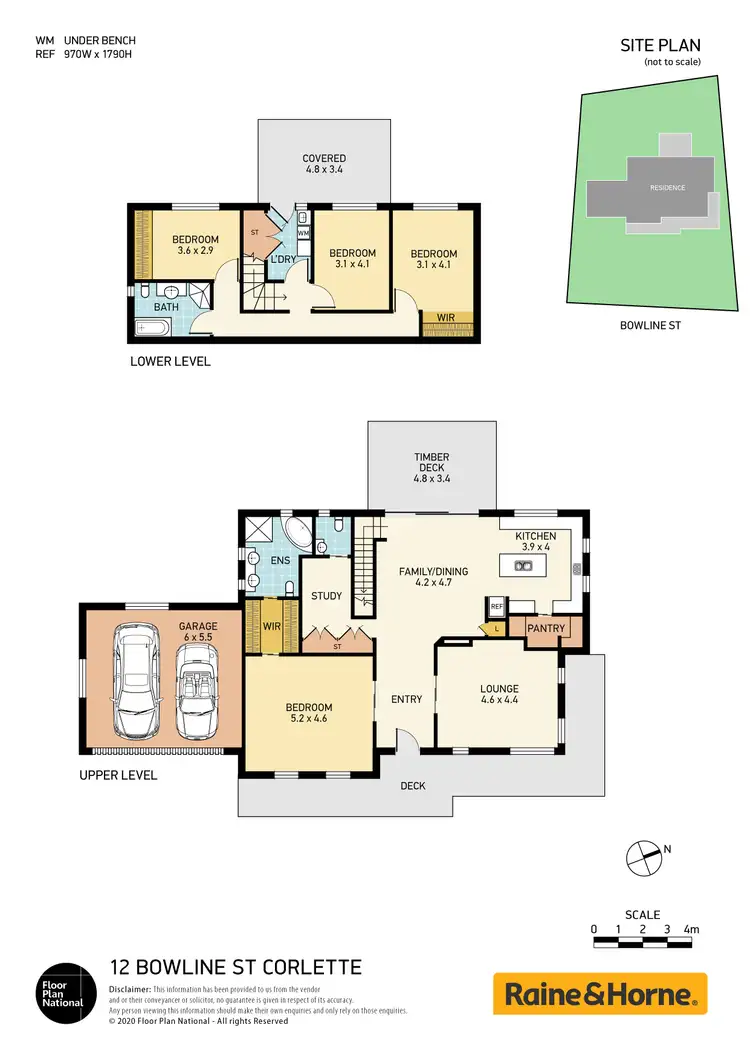 Floorplan of Homely house listing, 12 Bowline Circuit, Corlette NSW 2315