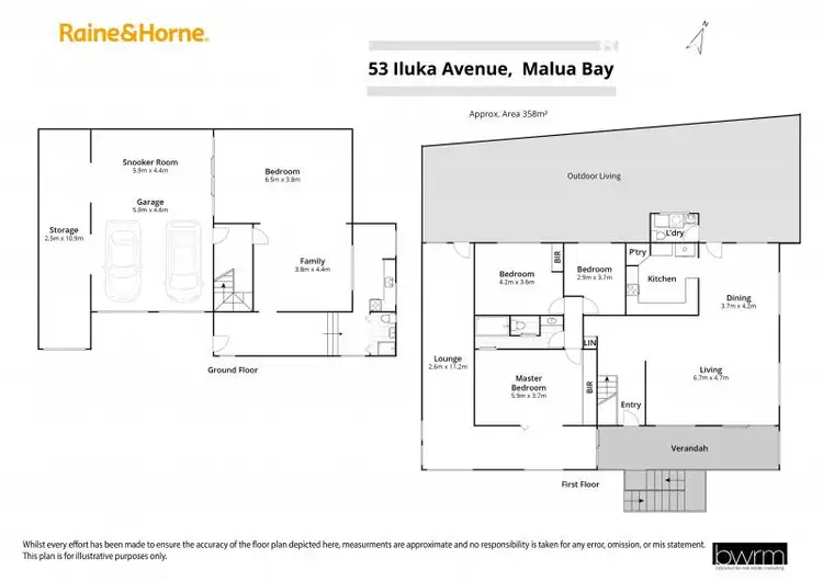 Floorplan of Homely house listing, 53 Iluka Avenue, Malua Bay NSW 2536