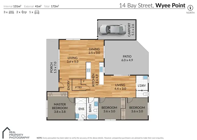 Floorplan of Homely house listing, 14 Bay Street, Wyee Point NSW 2259