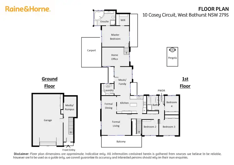 Floorplan of Homely house listing, 10 Casey Circuit, West Bathurst NSW 2795