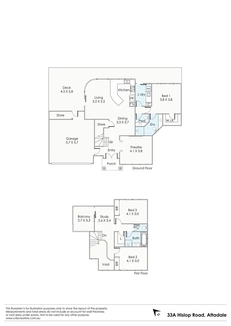 Floorplan of Homely house listing, 33A Hislop Road, Attadale WA 6156