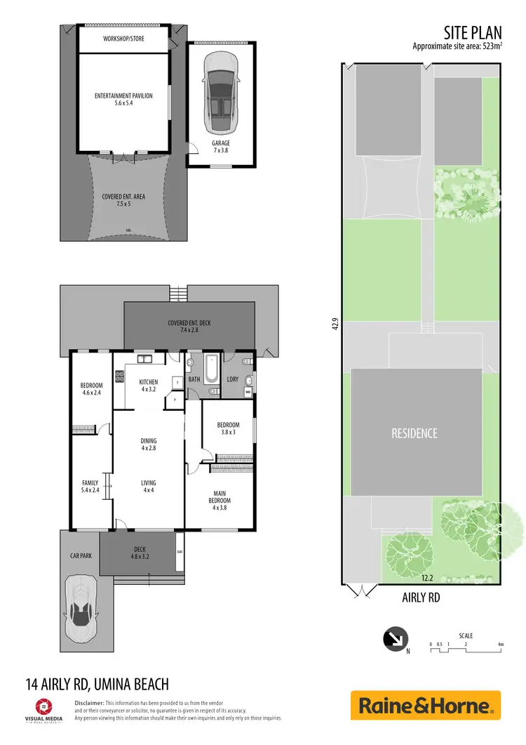 Floorplan of Homely house listing, 14 Airly Road, Umina Beach NSW 2257