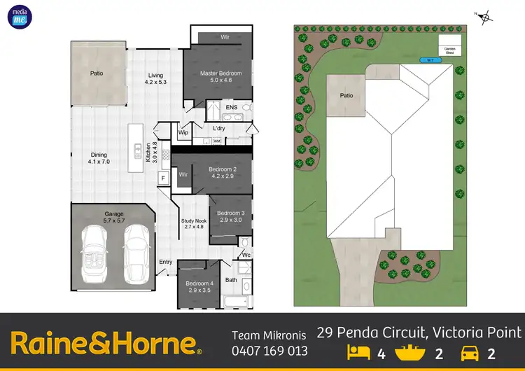 Floorplan of Homely house listing, 29 Penda Circuit, Victoria Point QLD 4165