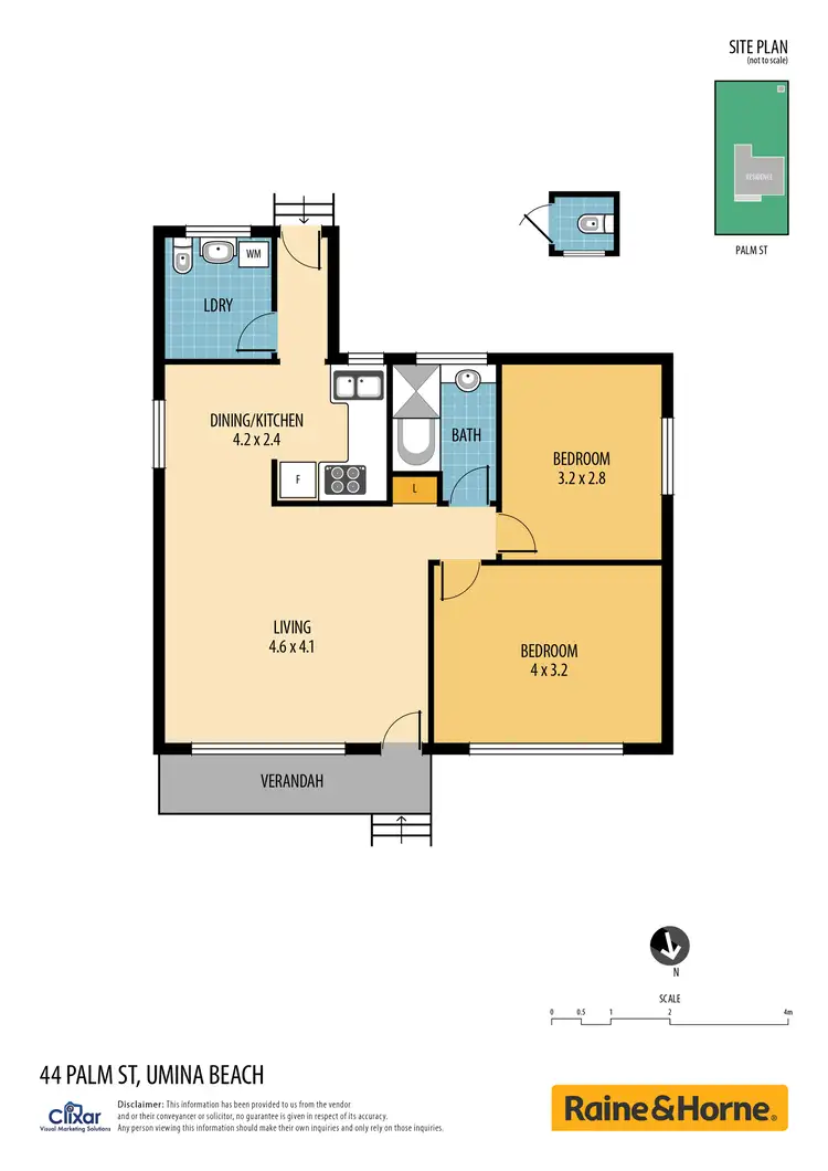 Floorplan of Homely house listing, 44 Palm Street, Umina Beach NSW 2257
