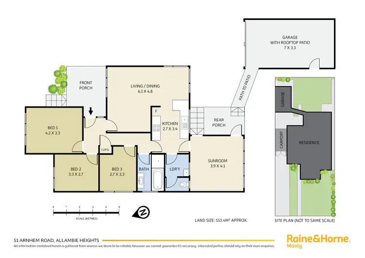 Floorplan of Homely house listing, 51 Arnhem Road, Allambie Heights NSW 2100