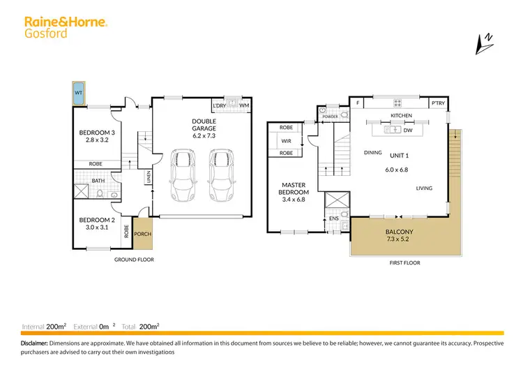 Floorplan of Homely townhouse listing, 32 Henry Parry Drive, East Gosford NSW 2250