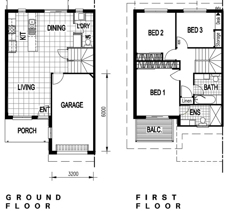 Floorplan of Homely townhouse listing, D/8 Saint Kilda court, Durack QLD 4077