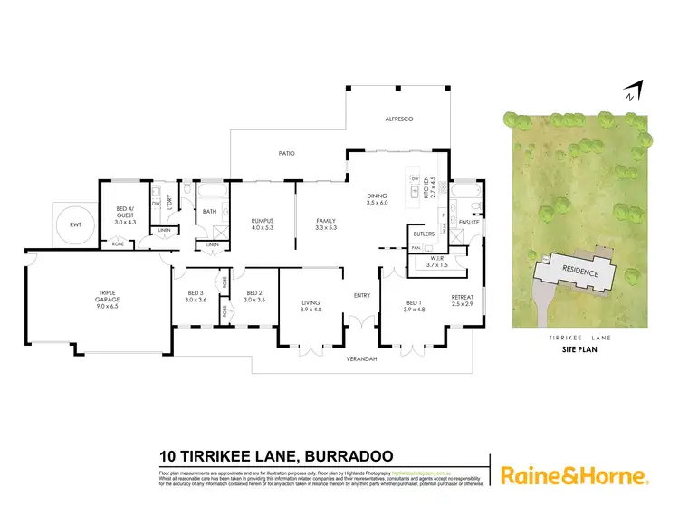 Floorplan of Homely house listing, 10 Tirrikee Lane, Burradoo NSW 2576