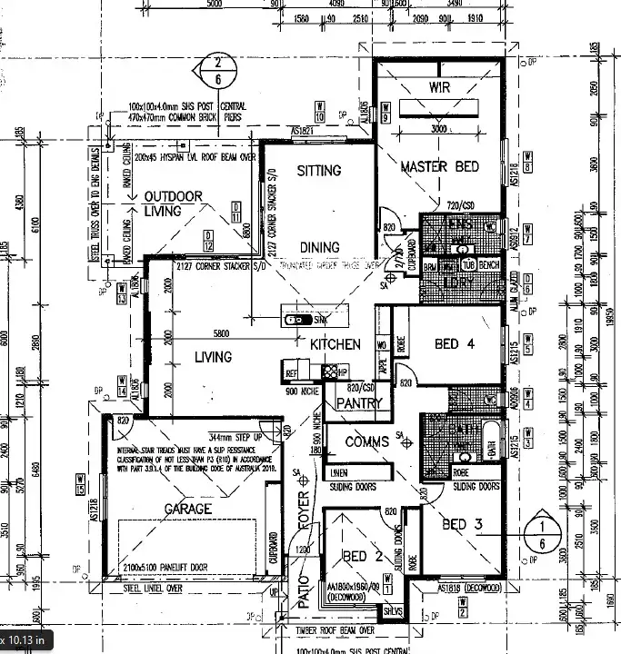 Floorplan of Homely house listing, 27 Mustang Close, Tamworth NSW 2340