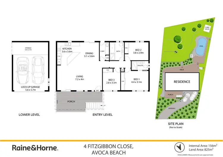 Floorplan of Homely house listing, 4 Fitzgibbon Close, Avoca Beach NSW 2251