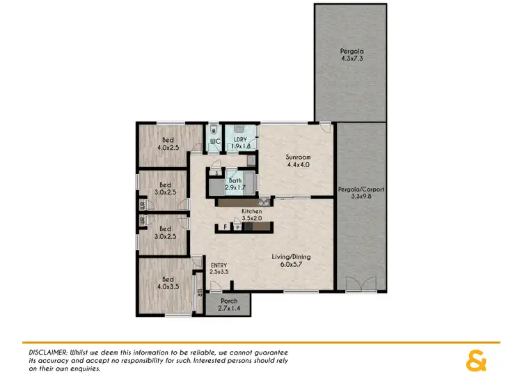 Floorplan of Homely house listing, 224 Swallow Drive, Erskine Park NSW 2759