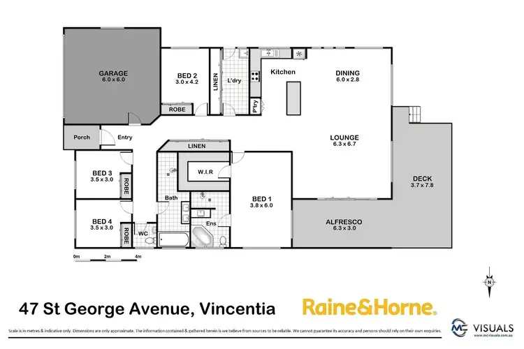 Floorplan of Homely house listing, 47 St George Avenue, Vincentia NSW 2540