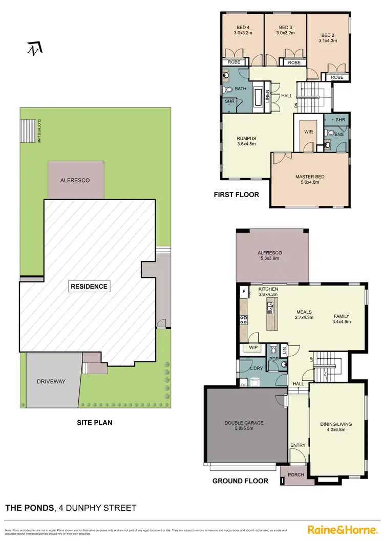 Floorplan of Homely house listing, 4 Dunphy Street, The Ponds NSW 2769