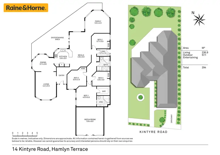 Floorplan of Homely house listing, 14 Kintyre Road, Hamlyn Terrace NSW 2259