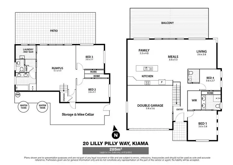 Floorplan of Homely house listing, 20 Lilly Pilly Way, Kiama NSW 2533