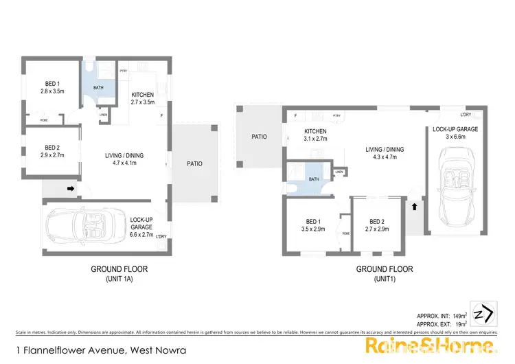 Floorplan of Homely house listing, 1 & 1a Flannelflower Avenue, West Nowra NSW 2541