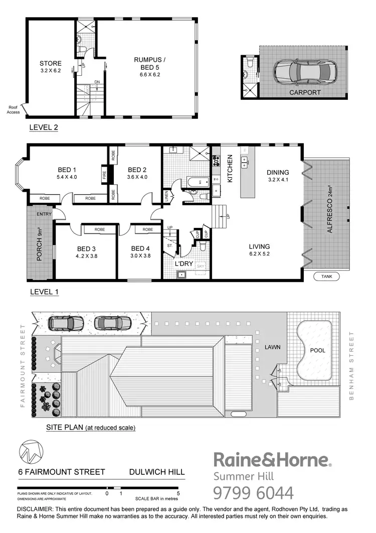 Floorplan of Homely house listing, 6 Fairmount Street, Dulwich Hill NSW 2203
